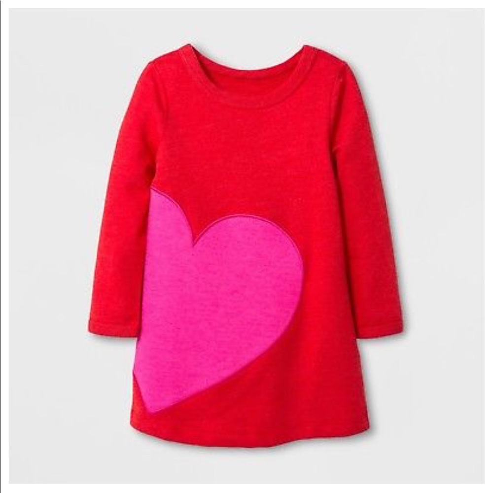 Cat and Jack Target Valentines Heart Dress